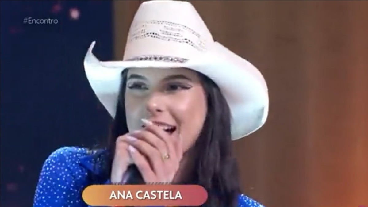 Ana Castela vai ao "Encontro" e revela que se assustou com o começo da fama