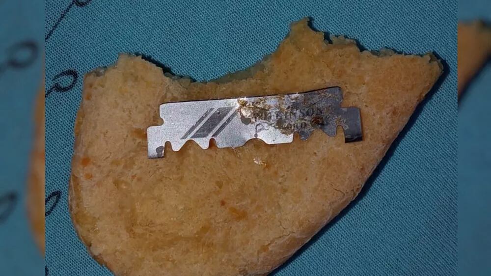 Ela chegou a dividir o lanche com a filha de 2 anos