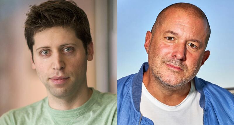 Sam Altman y Jony Ive