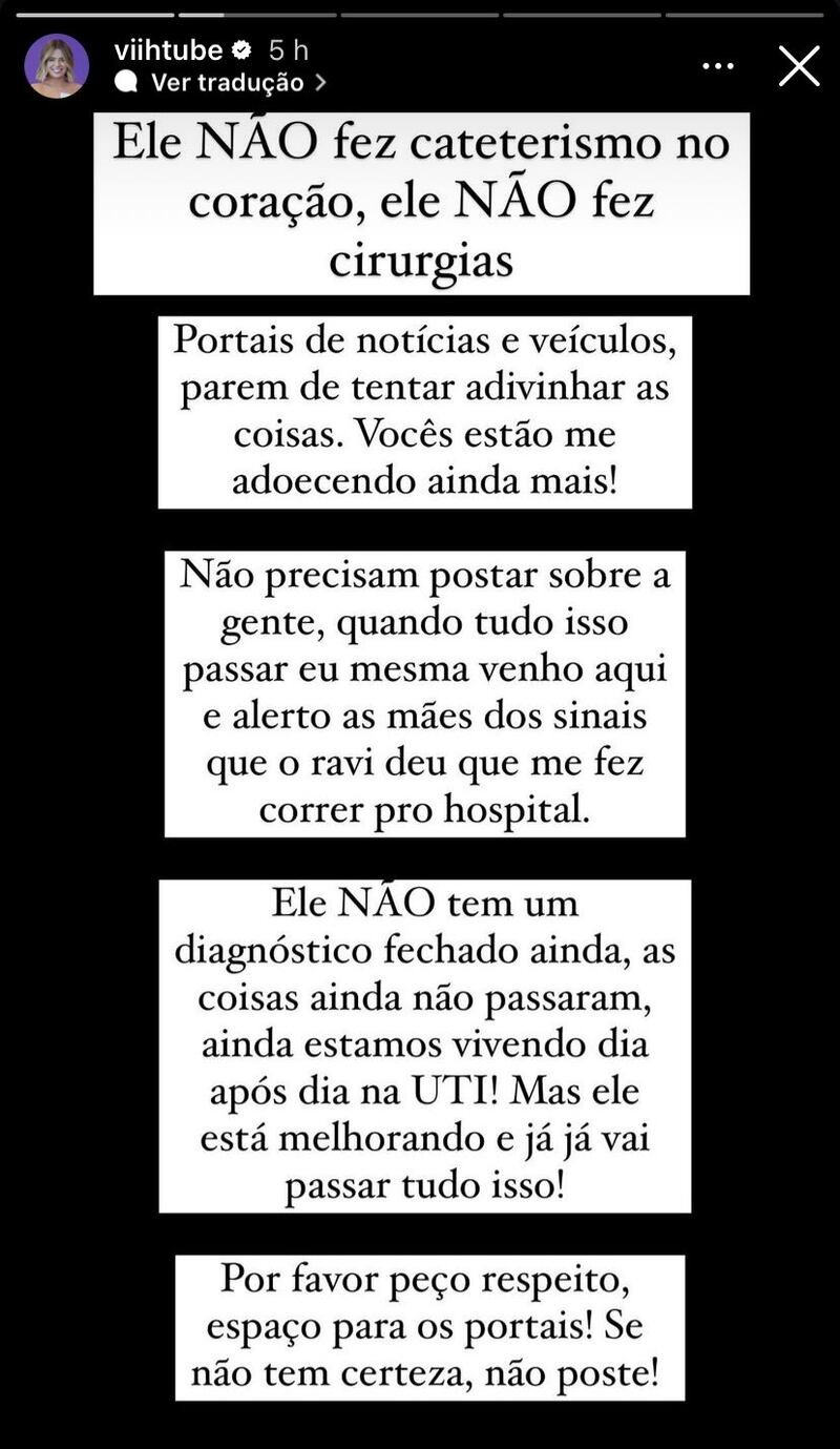 Viih Tube via Instagram Story