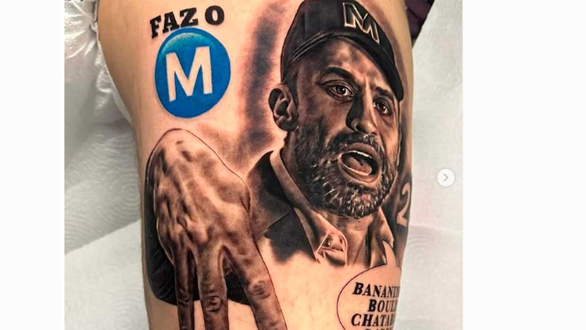Tatuagem de Pablo Marçal