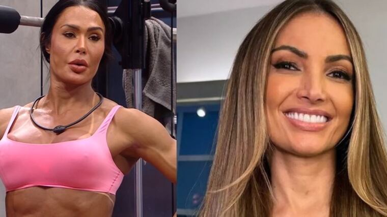 Gracyanne Barbosa e Patrícia Poeta