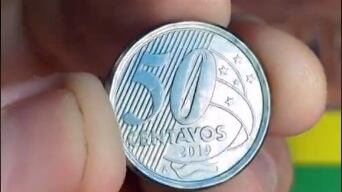 Moeda de 50 centavos que vale R$ 1.200