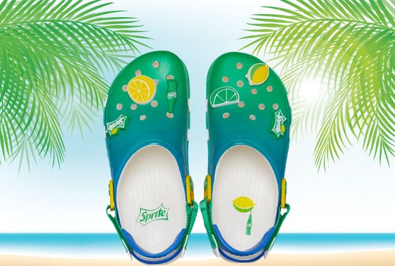 Crocs x Coca-Cola / Sprite / Composición