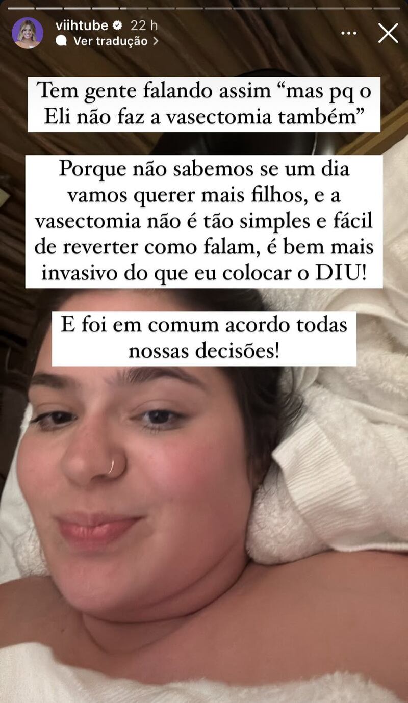 Viih Tube via Instagram Story