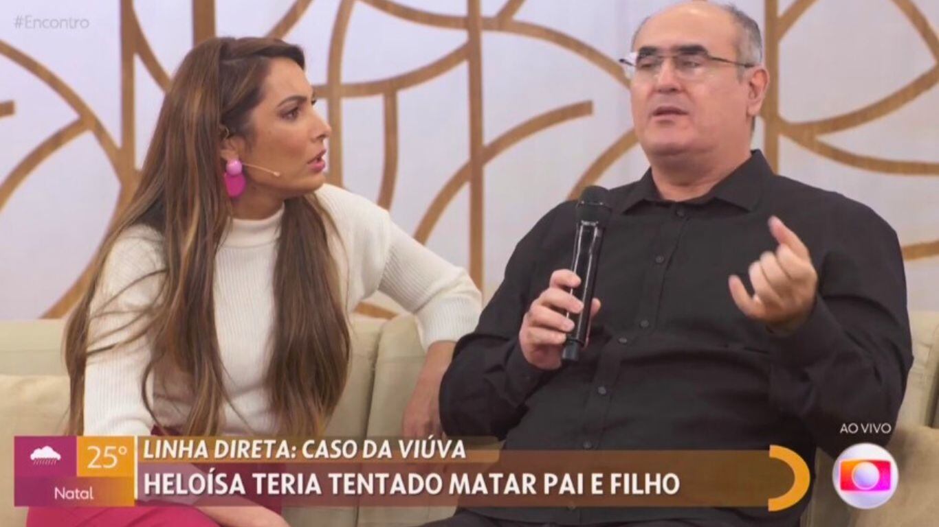 Encontro: Patrícia Poeta entrevista filho de vítima da Viúva Negra