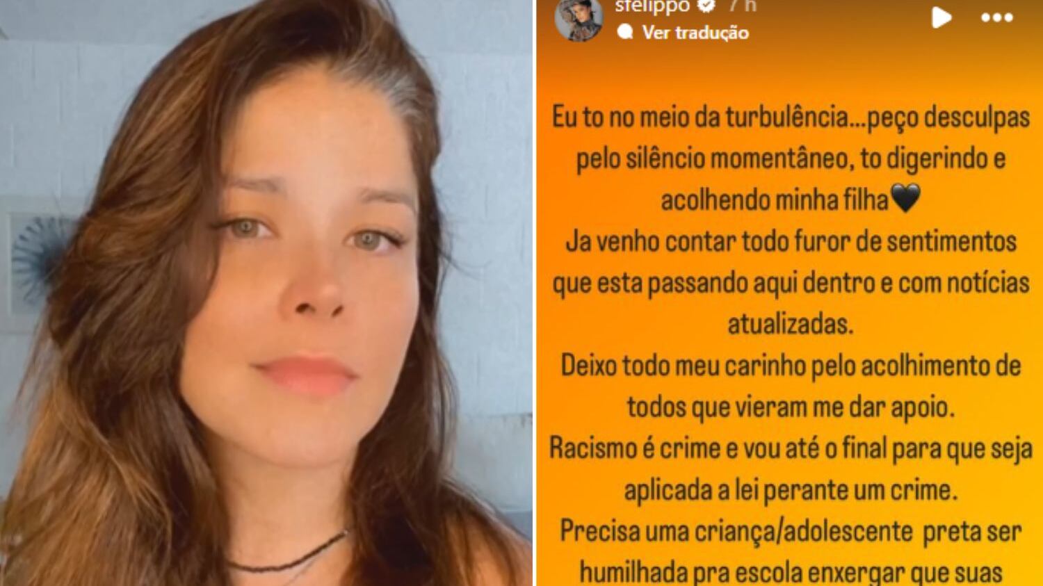 Ela pediu expulsão das agressoras