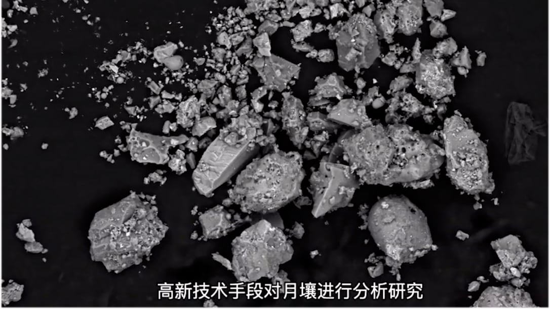 Mineral descoberta na Lua foi chamado de Changesite-(Y)