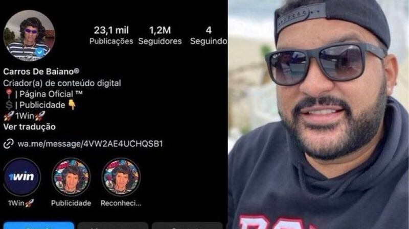 Dono do perfil foi executado a tiros