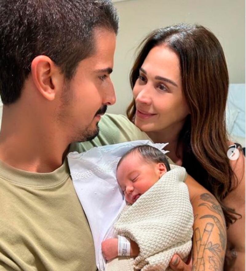 Enzo Celulari, filho mais velho de Claudia, e o irmão Lucas