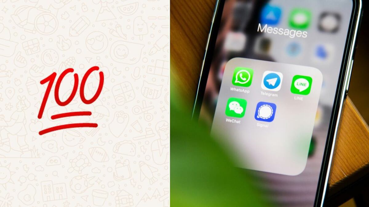 El emoji de 100 es uno que muchos usan sin saber su significado real