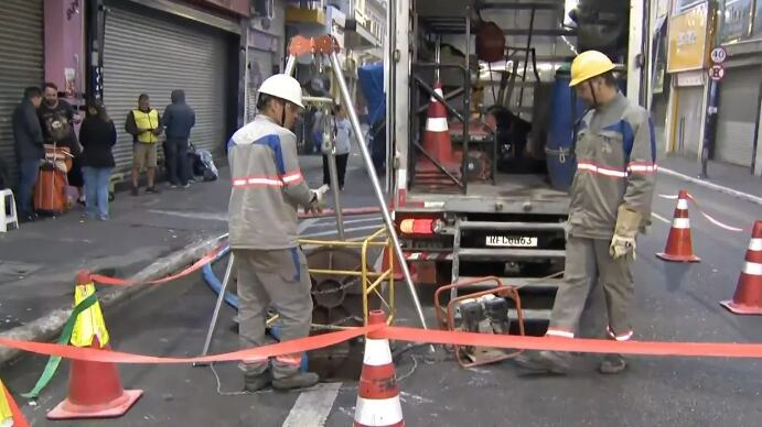 Pelo menos 500 comerciantes foram afetados