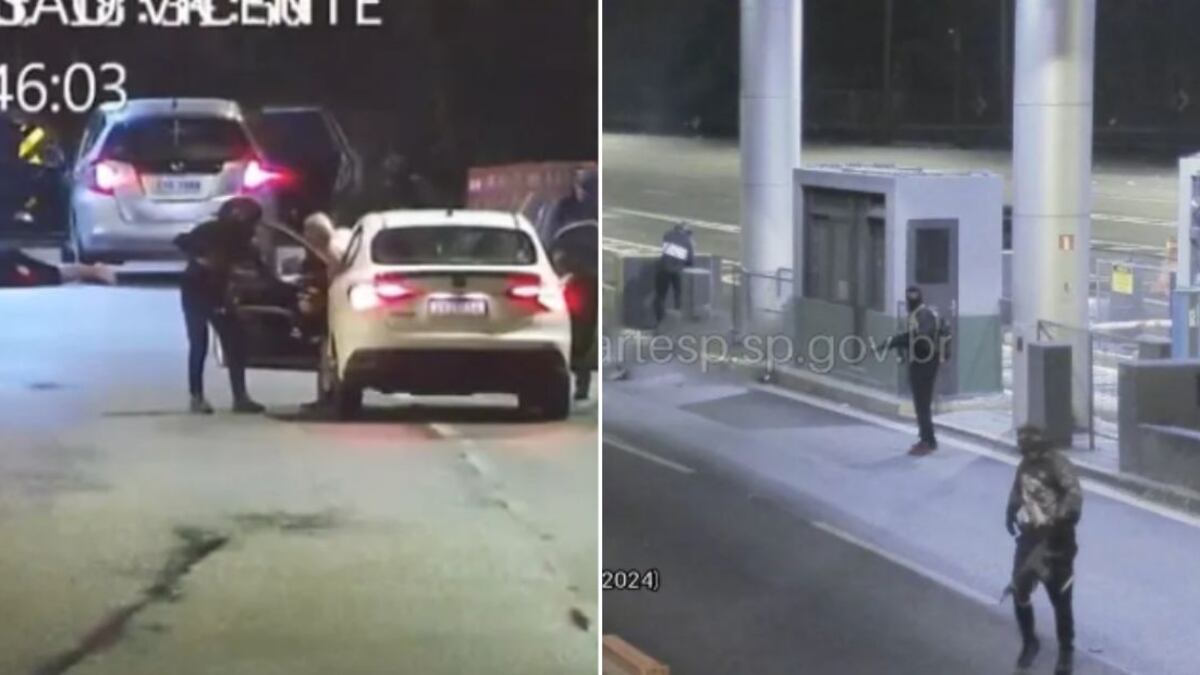 Um bandido morreu na detonação de uma bomba usada para abrir o cofre