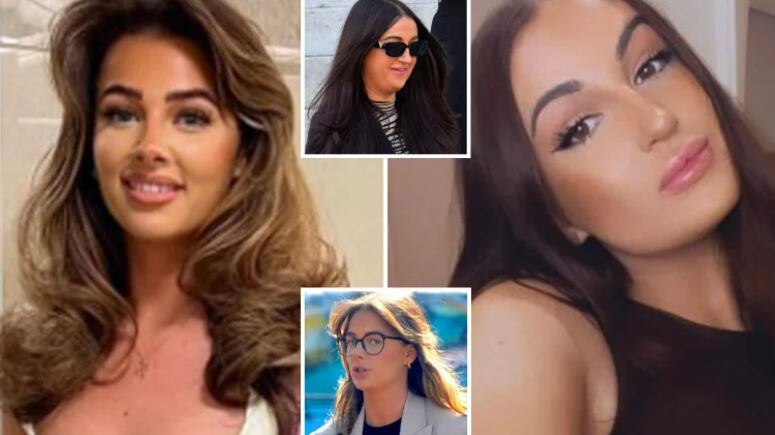 Ruth Shmylo e Elyse Hibbs foram acusadas de manter relacionamentos inadequados com o mesmo detento