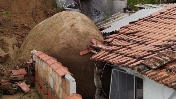 Moradores escaparam ilesos