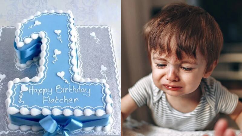 Tia encomendou bolo para aniversário de sobrinho, mas o que recebeu foi ‘imperdoável’ e com duplo sentido