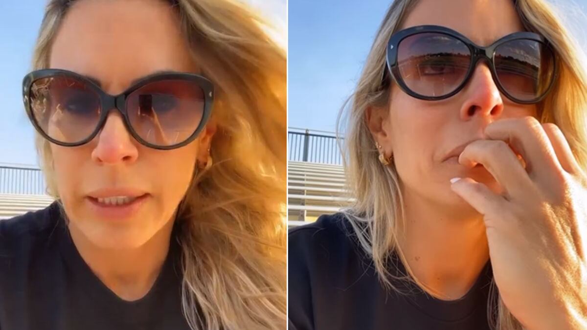 Joana Prado chora ao falar de família do irmão ilhada no Litoral Norte