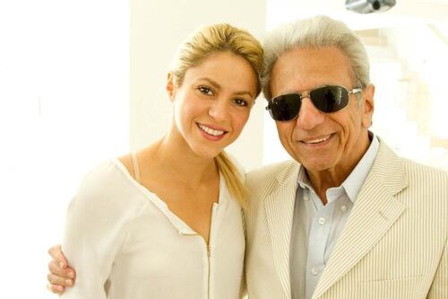 Notícia encorajadora sobre a saúde de William Mebarak, pai de Shakira