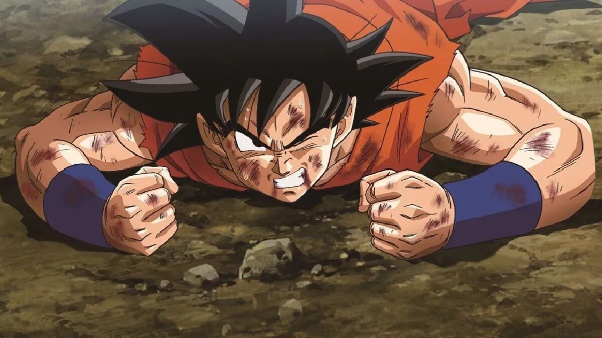 Goku herido Dragon Ball Super