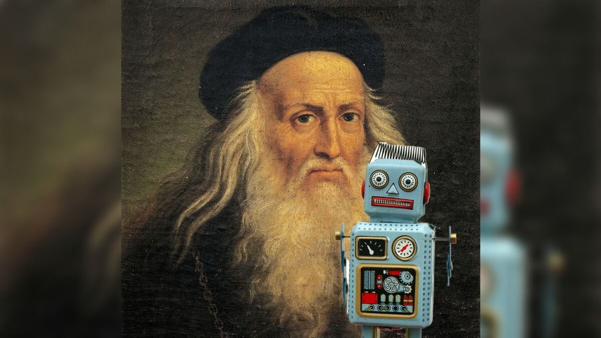 Leonardo Da Vinci robot