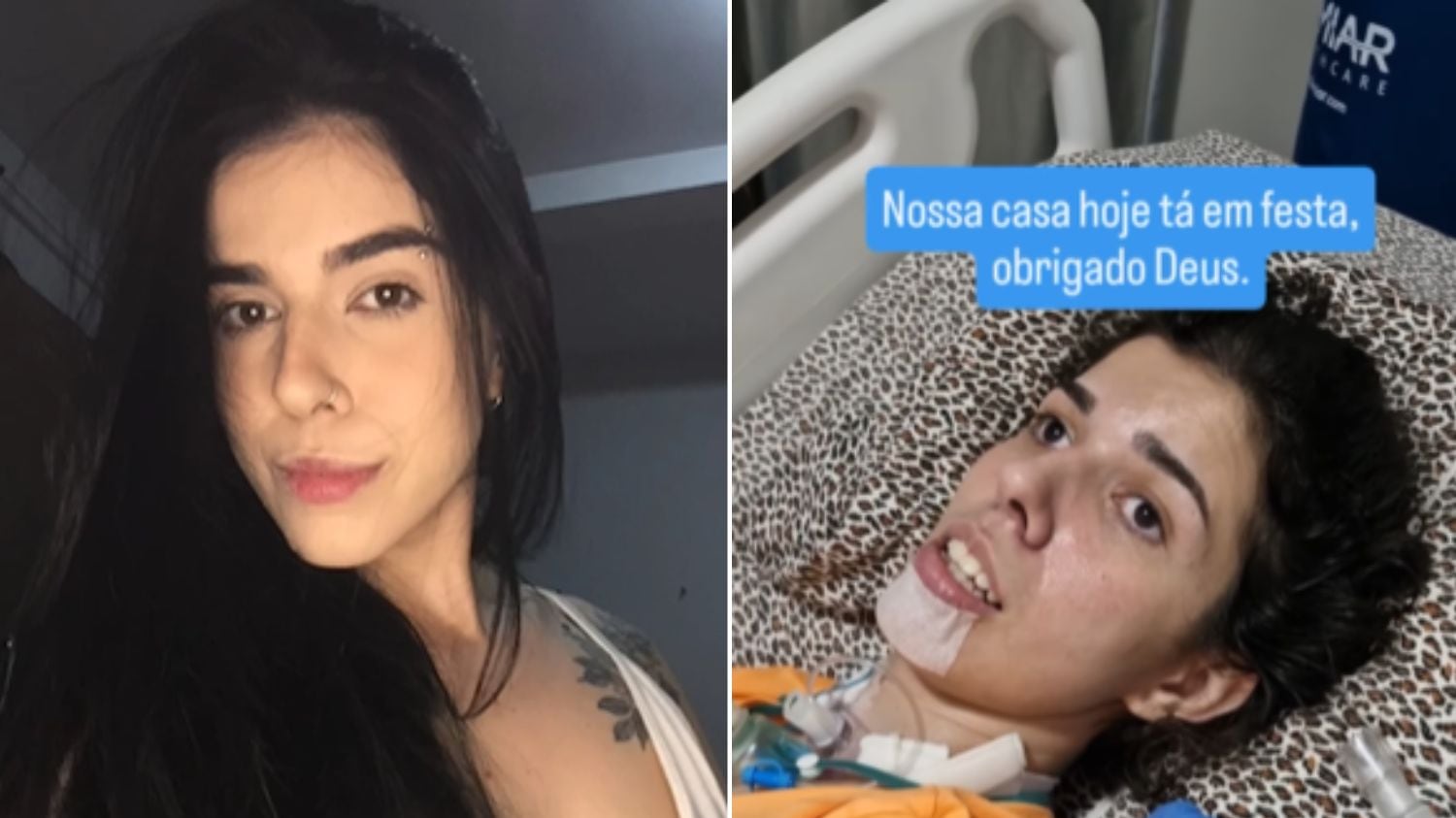 Trancista teve alta do Crer na segunda-feira