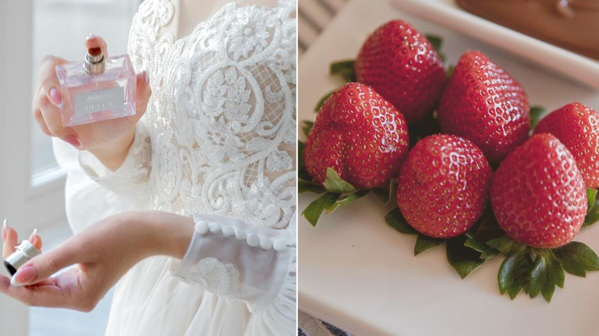 Los perfumes con olor a fresa son frescos, dulces y femeninos