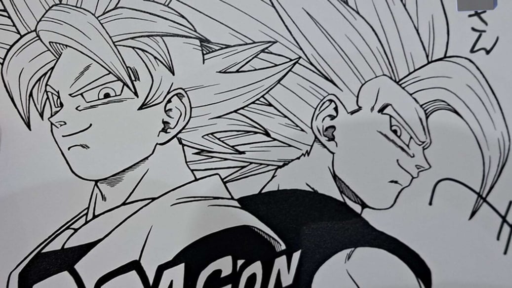 Goku Ultra Instinto y Gohan Modo Bestia - Dragon Ball Super Toyotaro