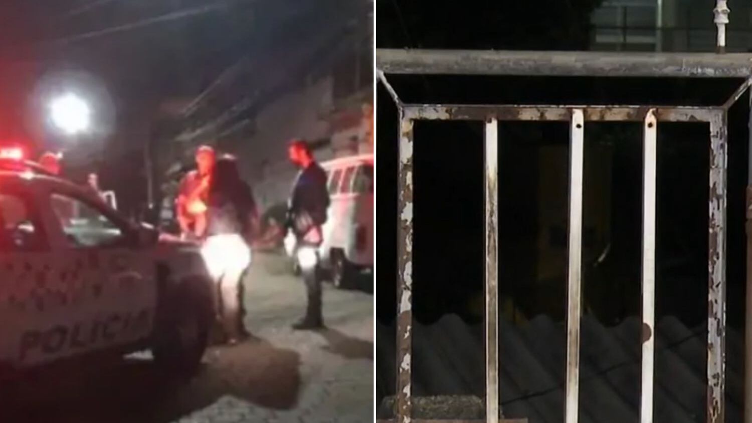 Elas estavam feridas e com cortes