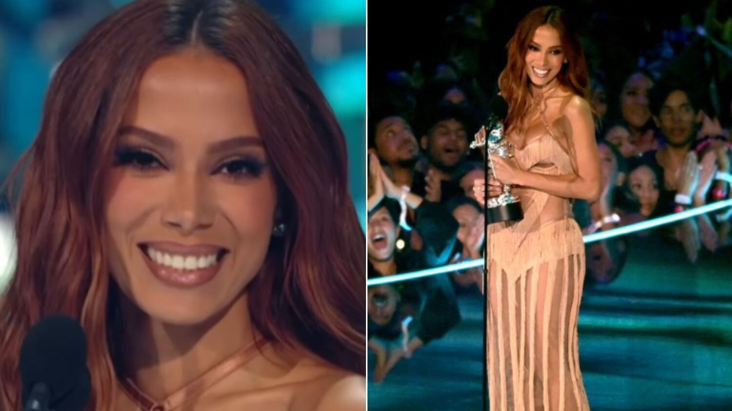 Ela fez discurso emocionado e agradeceu aos fãs