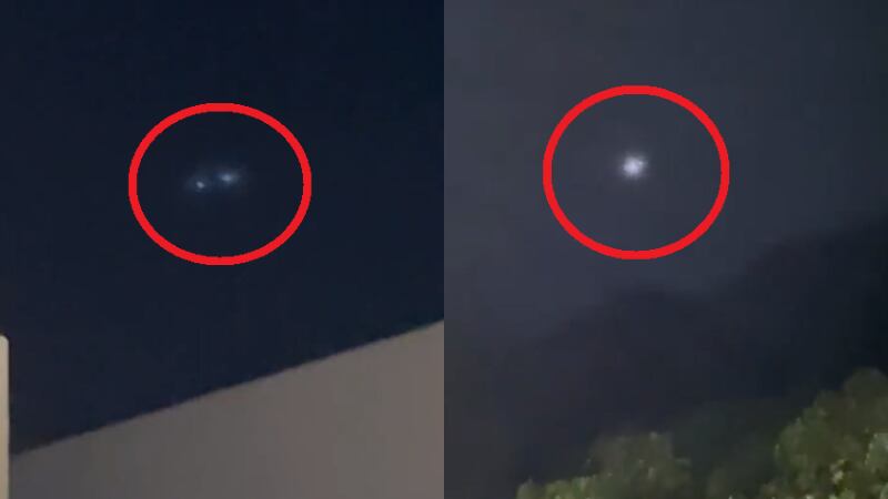 Internautas flagram luzes misteriosas no México e apontam suposto OVNI