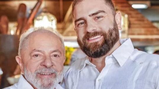 Lula e filho Luís Cláudio