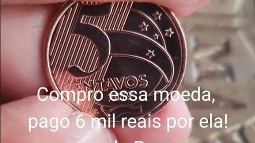 Moeda de Prova rara