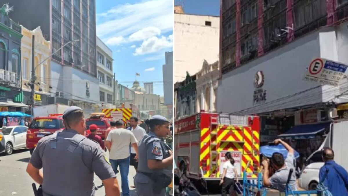 Três pessoas inalaram fumaça e precisaram ser levadas a UPA