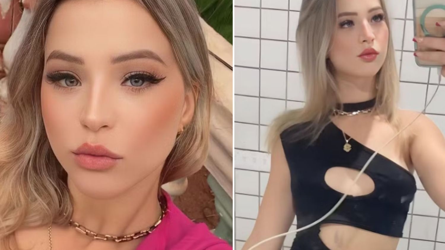 Ela foi flagrada pela PM em 'atitude suspeita'