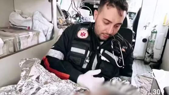 Menina foi socorrida, levada a maternidade e segue em estado estável