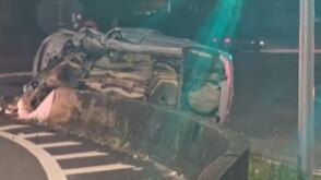 Acidente não prejudica fluxo de carros que segue pro litoral no Réveillon