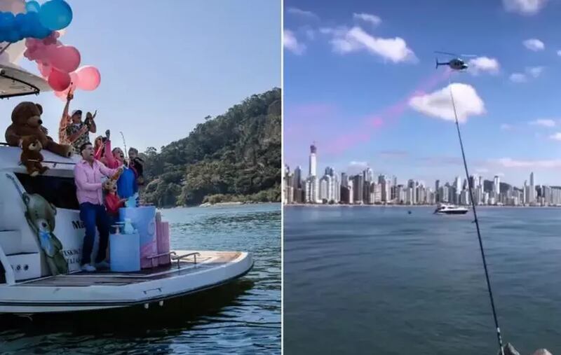 Chá de bebê chama a atenção nas redes sociais