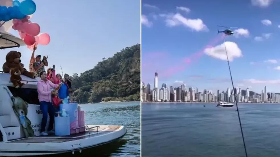 Chá de bebê chama a atenção nas redes sociais