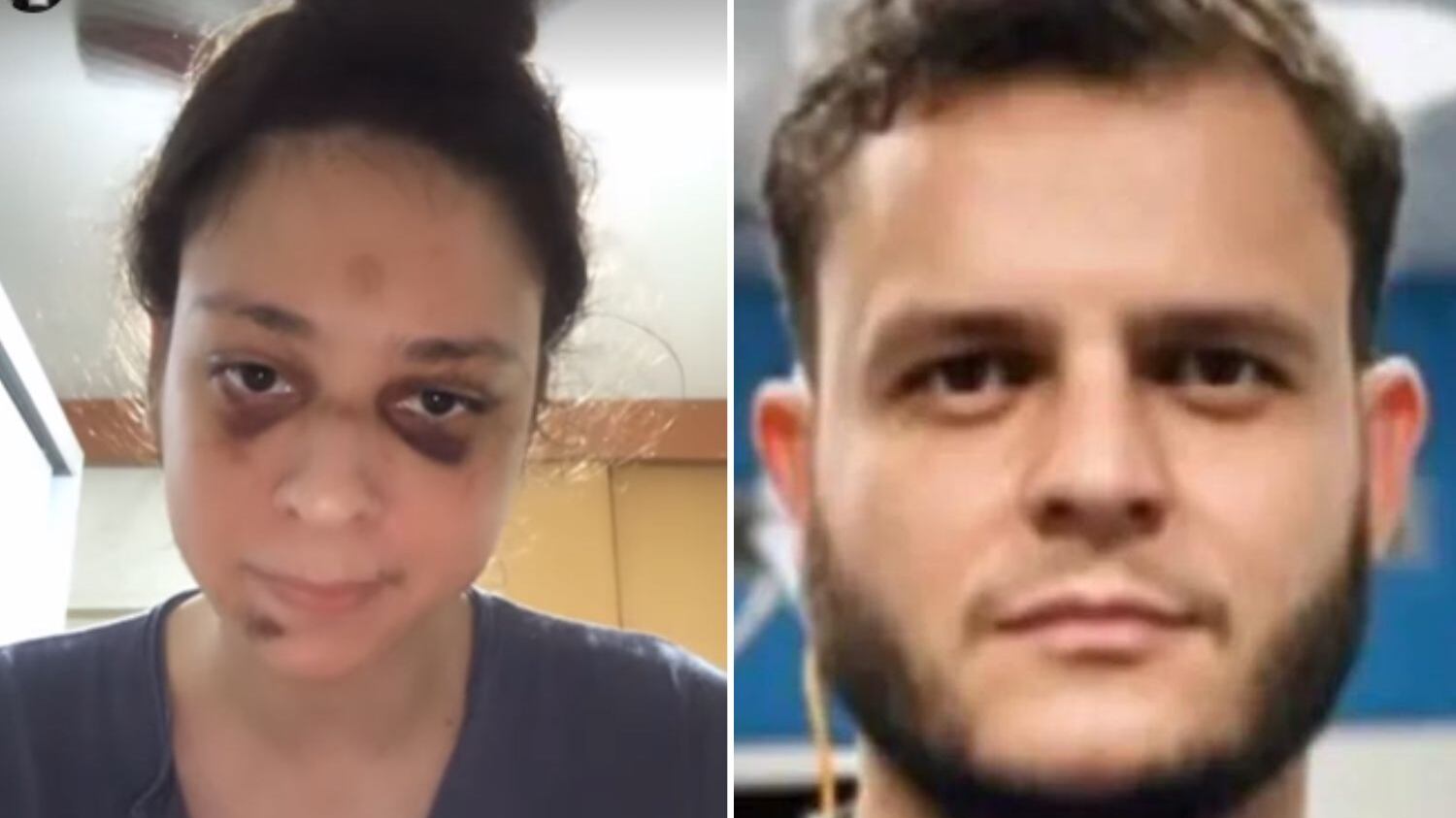 Agressor está preso