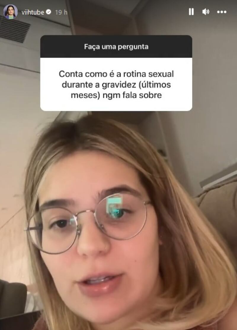 Viih Tube comenta como é a rotina de sexo com o marido