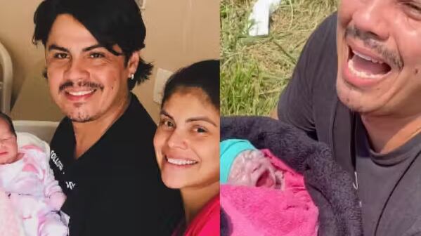 Pai faz parto de emergência da filha dentro do carro no interior de São Paulo