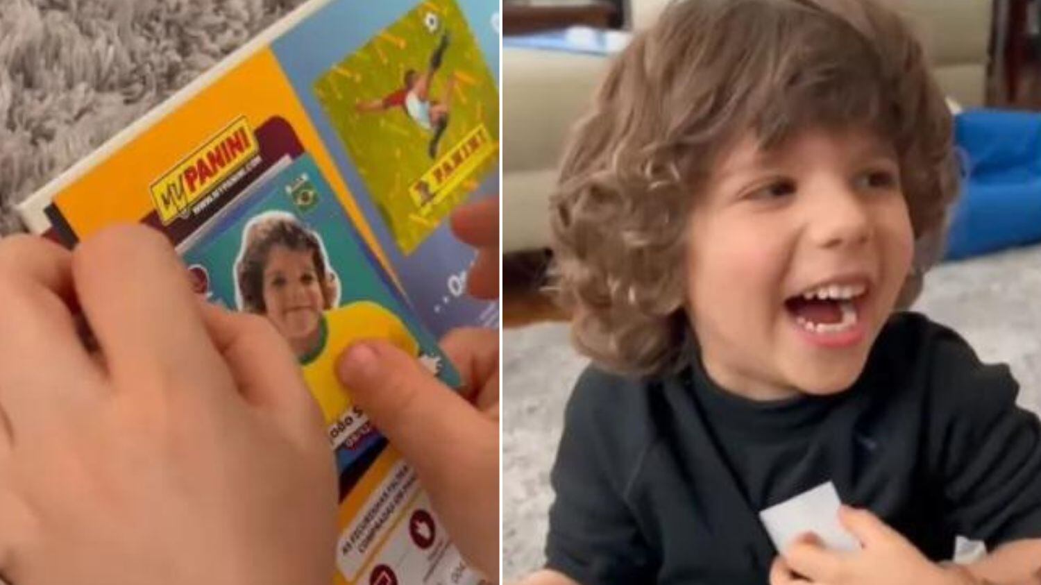 Fotos dos jogadores foram substituídas por imagens dos parentes