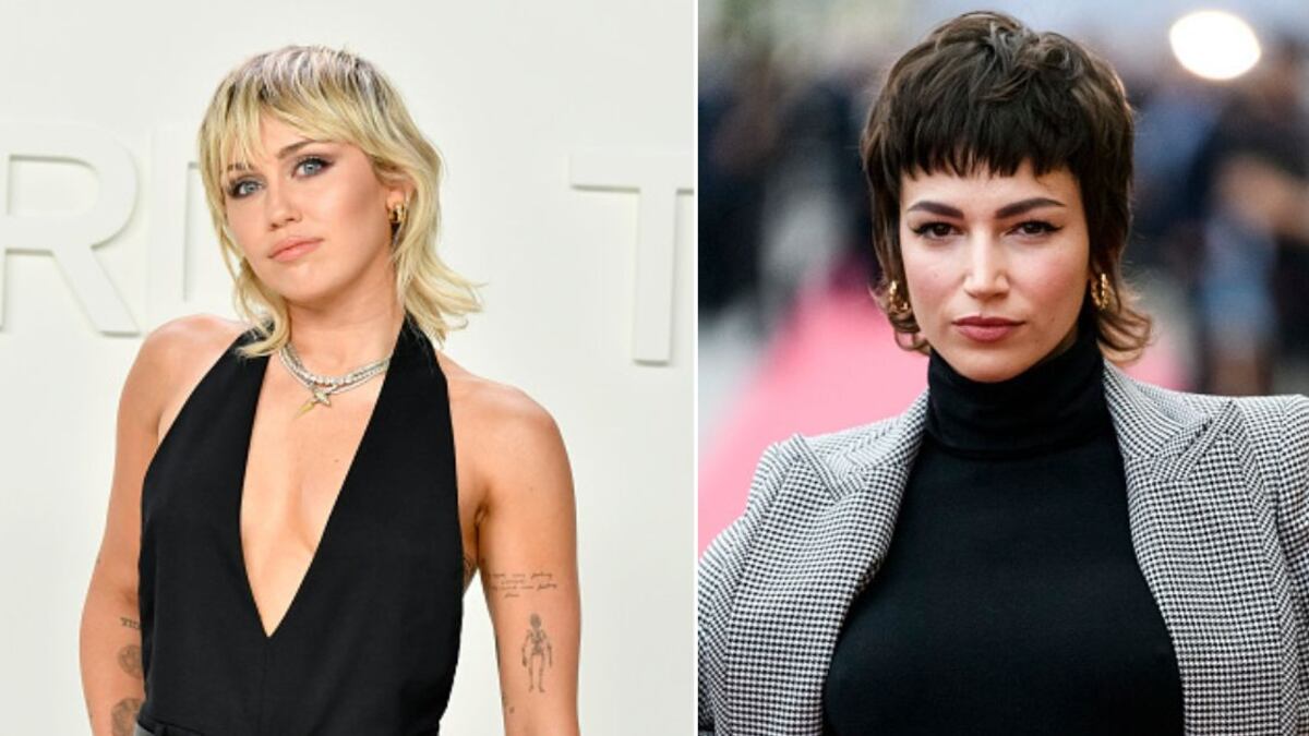 Cómodo y fácil de peinar: el corte mullet al estilo Miley Cyrus vuelve a ser tendencia este 2024