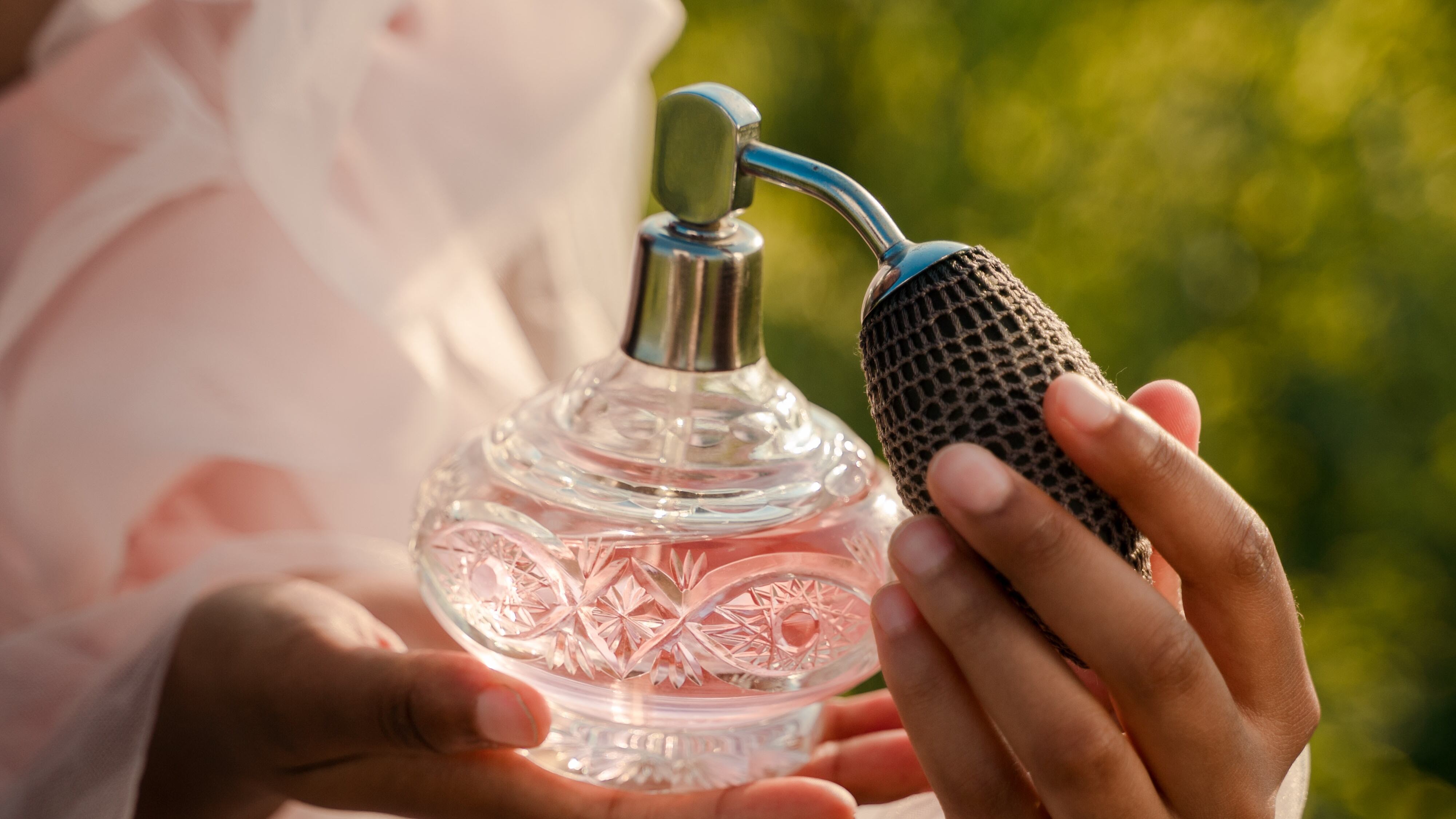 Frasco de perfume vintage