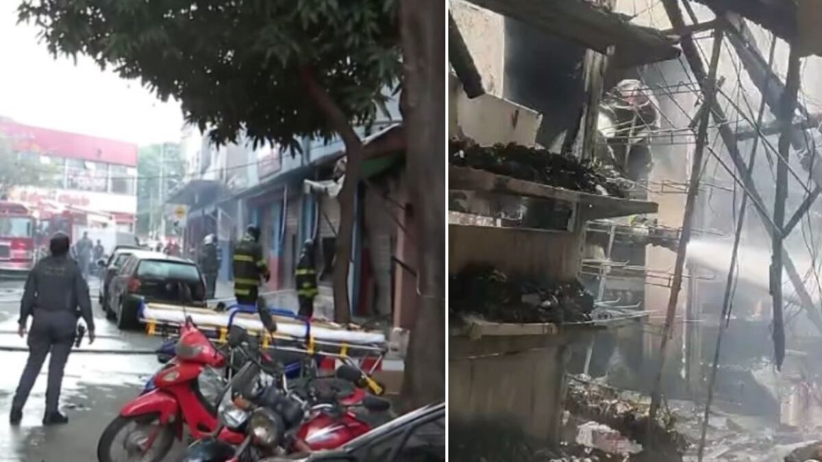 Bombeiros foram acionados e dizem que ninguém se feriu