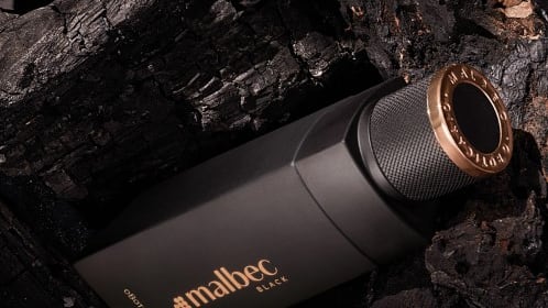 Frasco de perfume Malbec Black