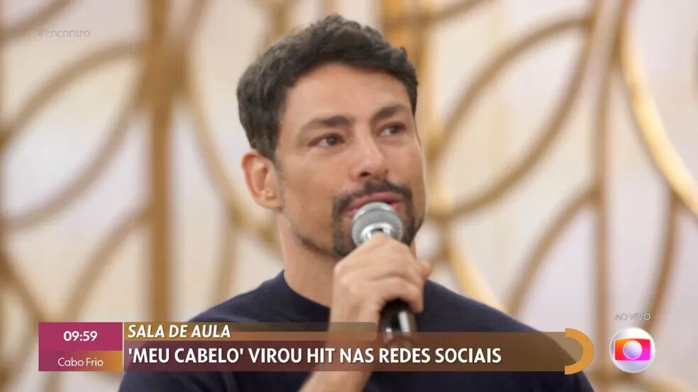 Ele elogiou professor que fez música para crianças