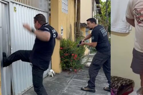 Casal de Influencers é preso no Ceará por desvio de doações ao RS e fraude de chaves Pix