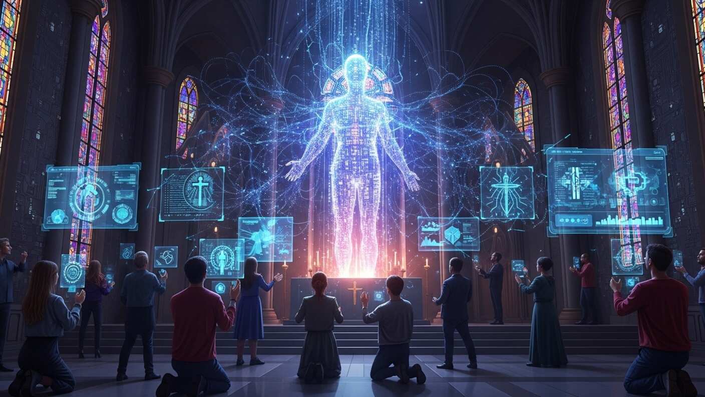 ¿Qué es la tecno-religión y cuál es el papel que juega la IA en ella? / FW-Whisk