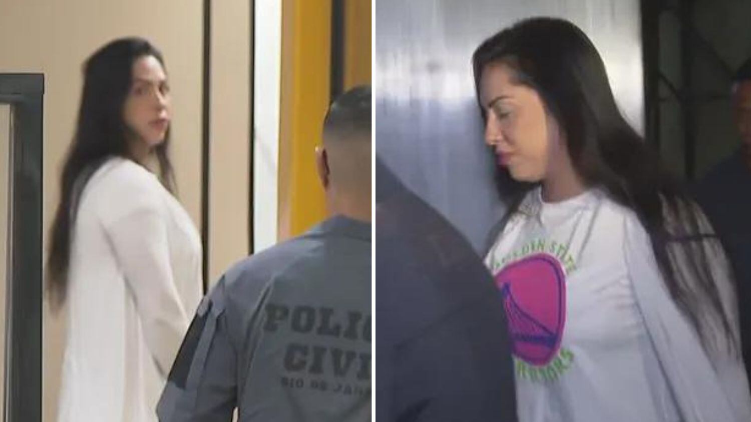 Ela se entregou após determinação do STF